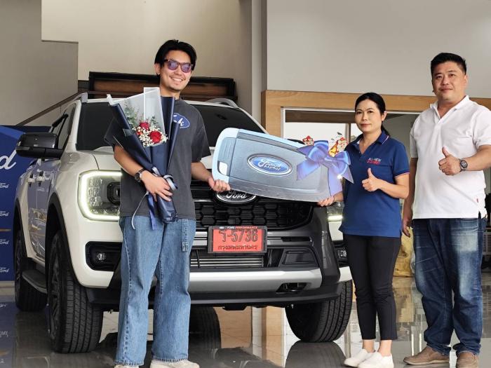 ส่งมอบรถ ส่งมอบ Ranger Wildtrak 2.0L 6AT  จาก Fordgoodpro